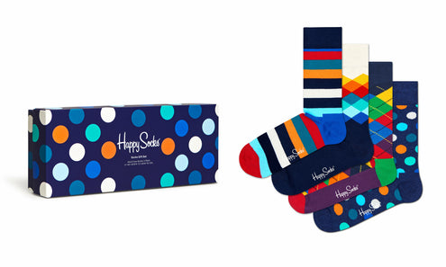 Sukat Happy Socks 41-46 Multi-color Socks lahjapakkaus