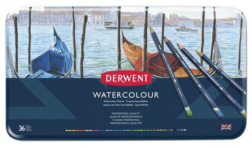 Värikynä 36 väriä Derwent Watercolour