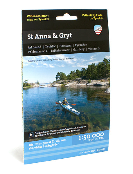 St Anna och Gryts skärgårdar 1:50.000