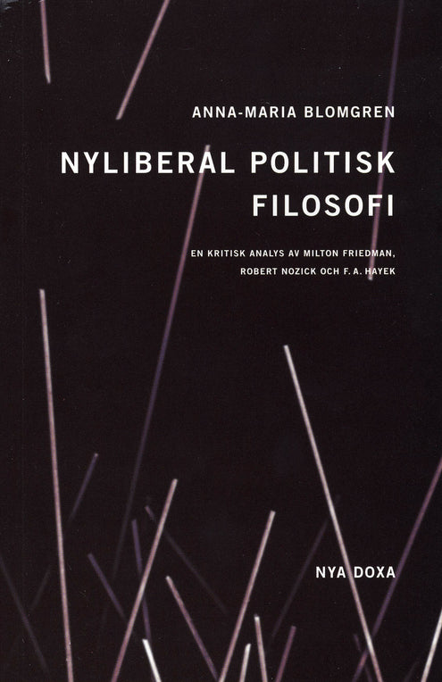 Nyliberal politisk filosofi : En kritisk analys av Milton Friedman, Robert Nozick och F.A. Hayek