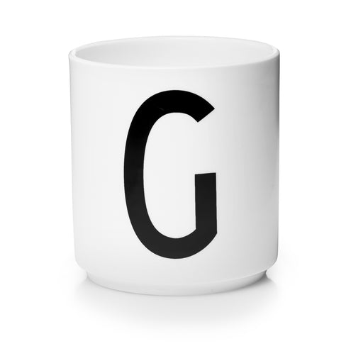 Kirjainmuki G, Design Letters valkoinen