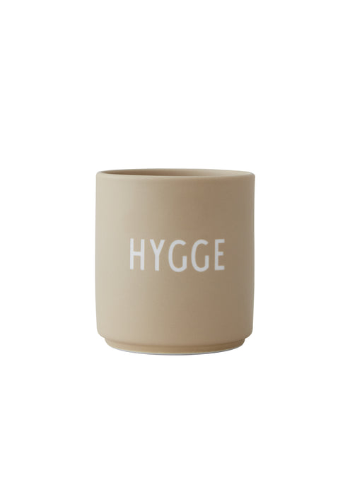 Favourite Cup Hygge, Design Letters beige