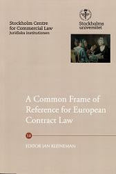 common frame of reference for European contract law, A